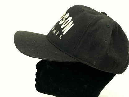 Reebok Vintage Davidson Cap Snap-back Hat Black Denim