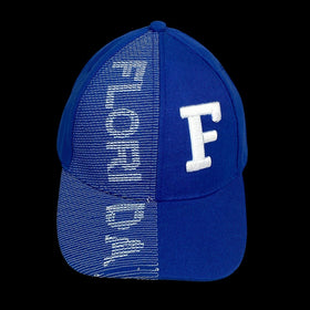 Blue and White Florida Adjustable Baseball Cap