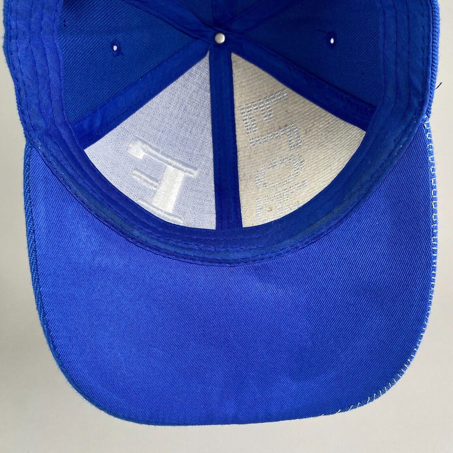 Blue and White Florida Adjustable Baseball Cap