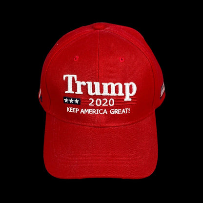 Trump 2020 Keep America Great Adjustable Red Baseball Cap Hat