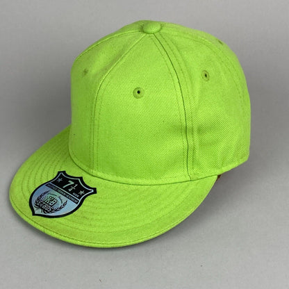 KB Ethos Green Flat Cap Hat Size 7 1/4 with Sticker Attached