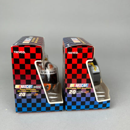 Set of 2 NASCAR 2002 Tony Stewart Dated Collectible Ornament Set