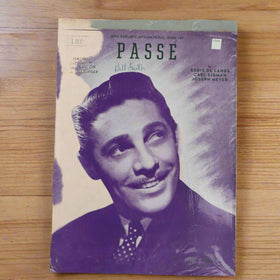 Sheet Music 1946 'Passe'