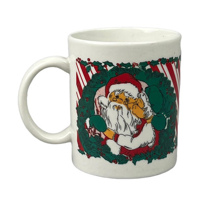 Vintage Santa Claus Coffee Mug, Houston Foods