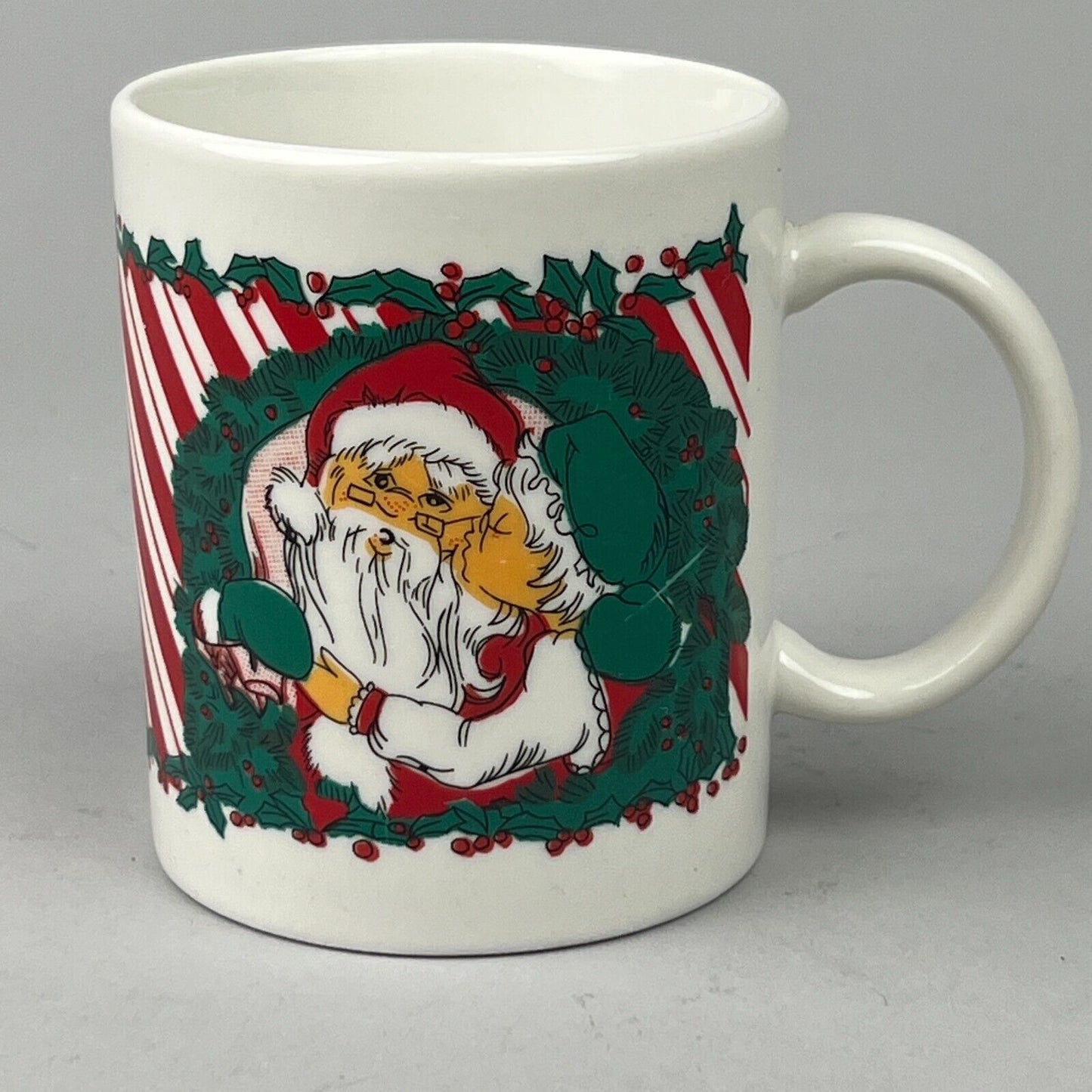 Vintage Santa Claus Coffee Mug, Houston Foods