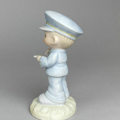 Vintage Enesco Precious Moments Figurine "It's Better to Give than Receive"