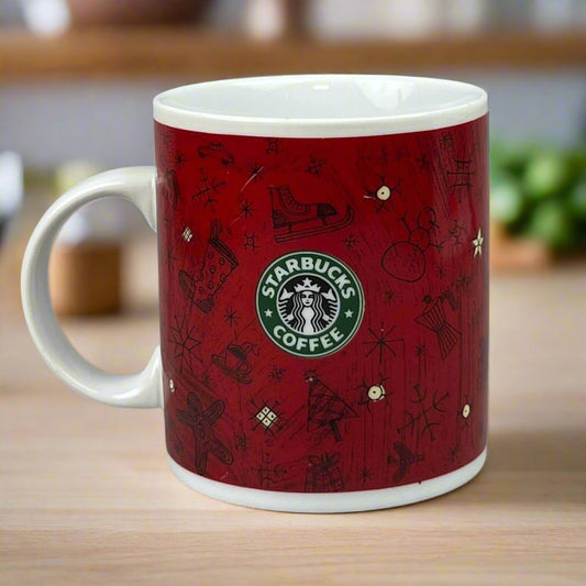 Sneaky Shaking of Presents Starbucks Coffee Mug