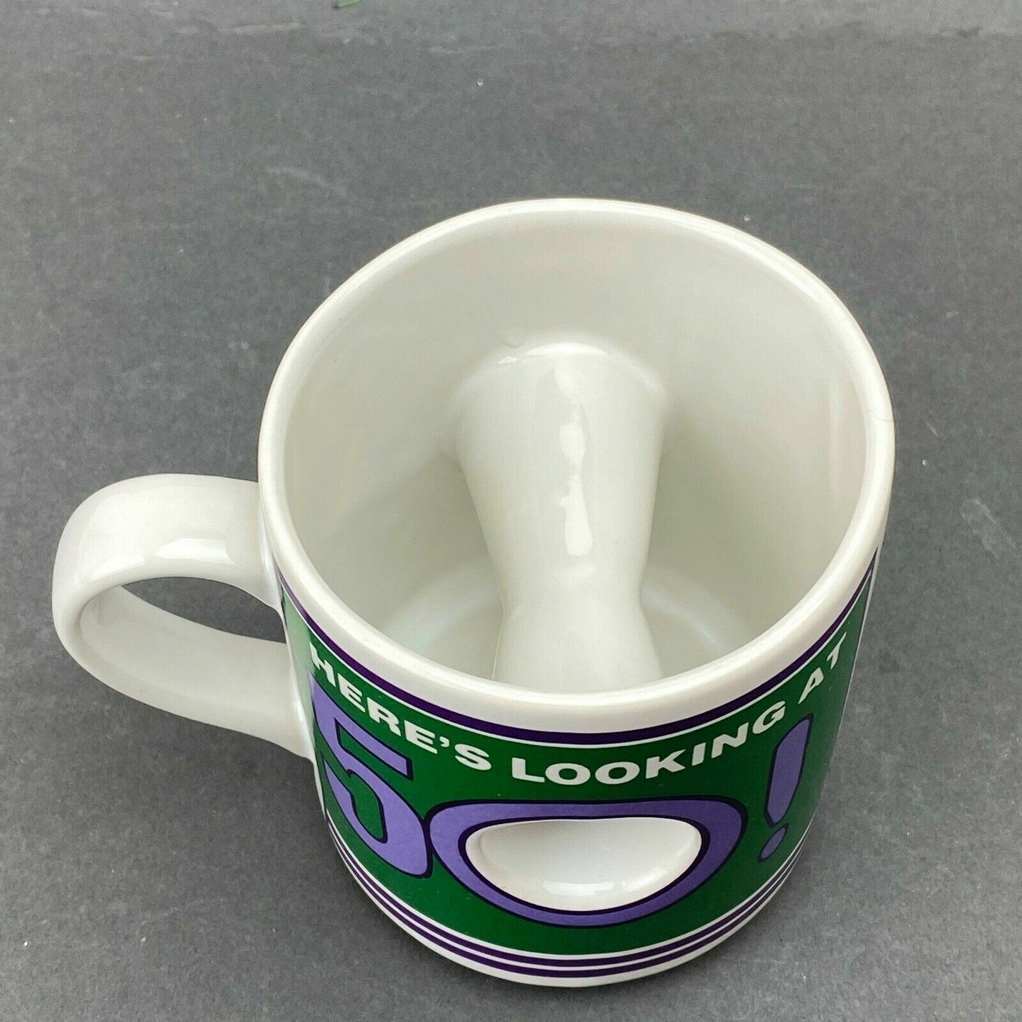 Vintage Unique Birthday 50 Years Old Gift Mug 3D Mug with Hole (Gift)