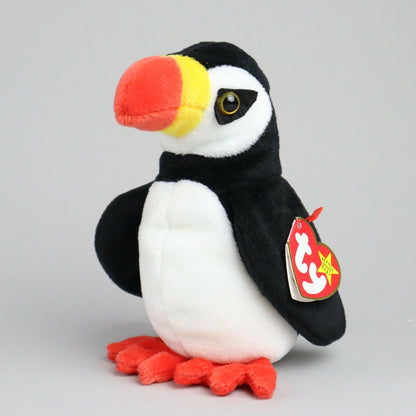 Vintage TY The Original Beanie Babies, Puffer, Toucan Stuffed Animal - 6"