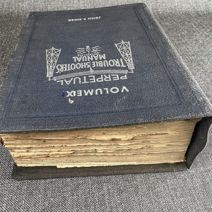 John F. Rider Perpetual Troubleshooting Manual Volume IX