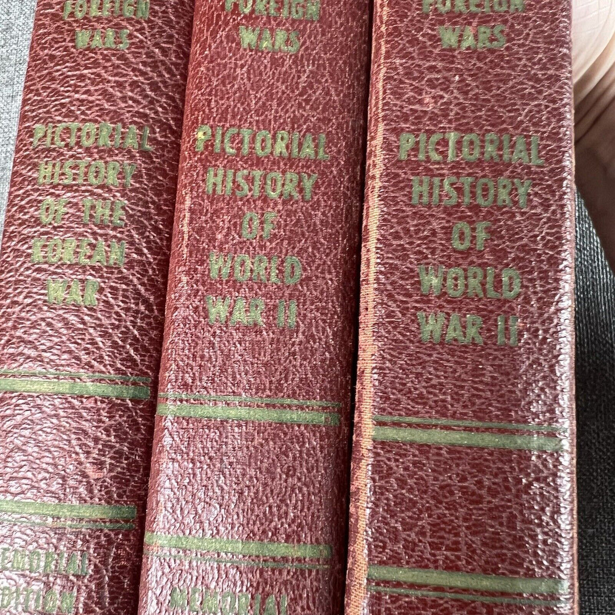 Veterans Of Foreign Wars Pictorial History World War II (2 vol.) +  Korean War