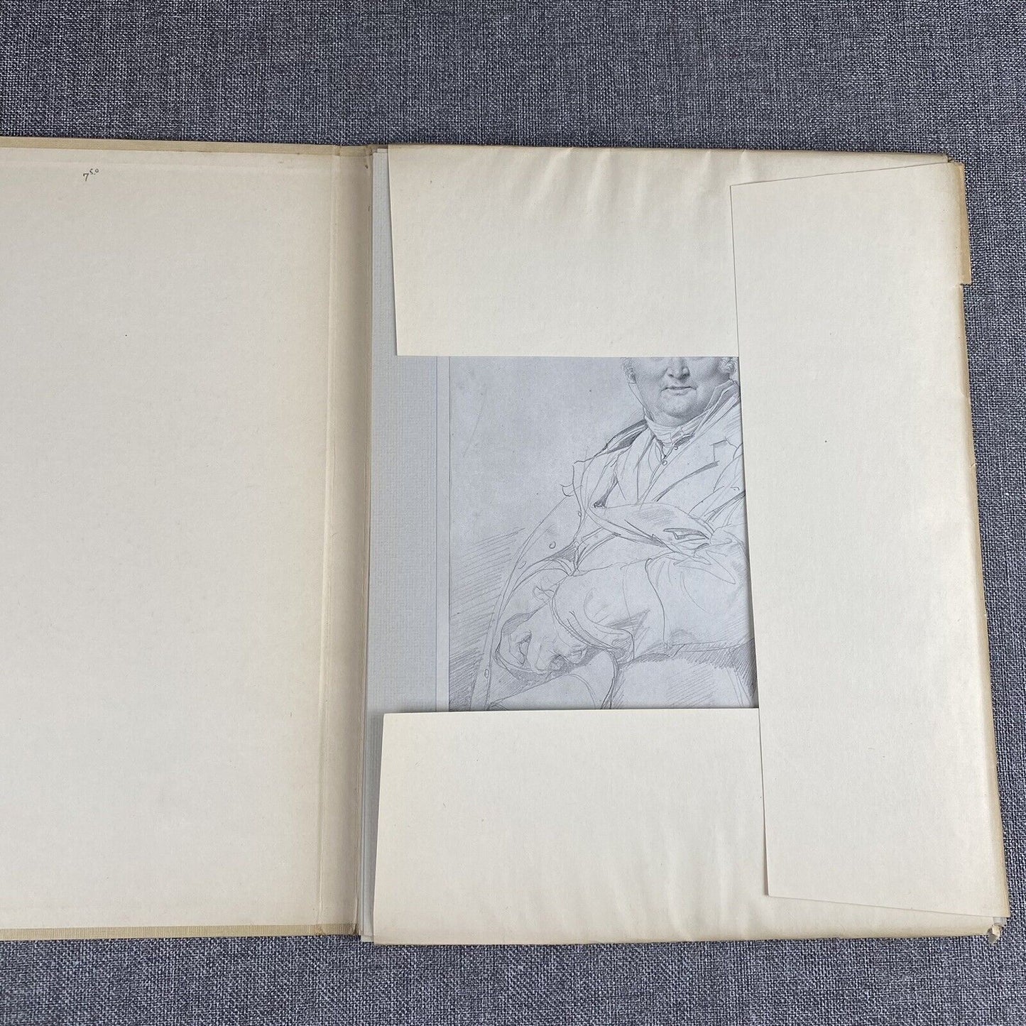 Ingres: 24 Drawing Prints, some Nude, Erotic Hardcover