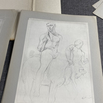 Ingres: 24 Drawing Prints, some Nude, Erotic Hardcover