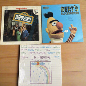Sesame Street  In Harmony , Bert's Blockbusters Vinyl Record 3x Vinyl Records