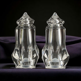 Marquis by Waterford Crystal Salt & Pepper Shakers 4.5" Set