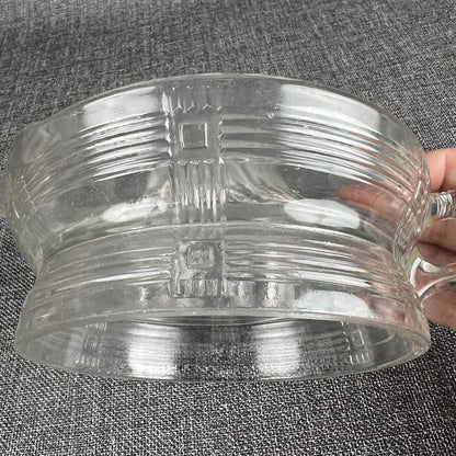 Vintage Glass Juice/ Citrus Lemon Reamer Juicer Kitchen