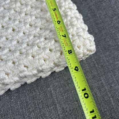 Vintage Knitted Handbag Basket Purse Cottagecore Bag
