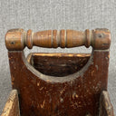 ANTIQUE Handmade Wooden Tool Carrier Box