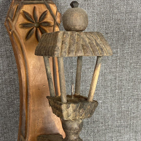 Vintage Wall Sconce Candle light Lamps Wooden