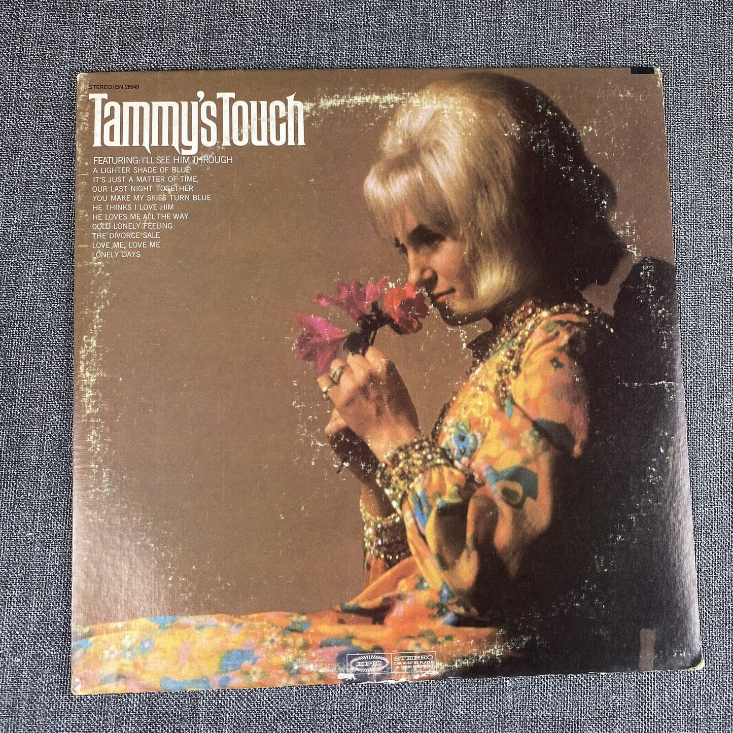 Tammy Wynette Vinyl LOT of 9 Records ... Outside Warn, Vinyl Good Condition