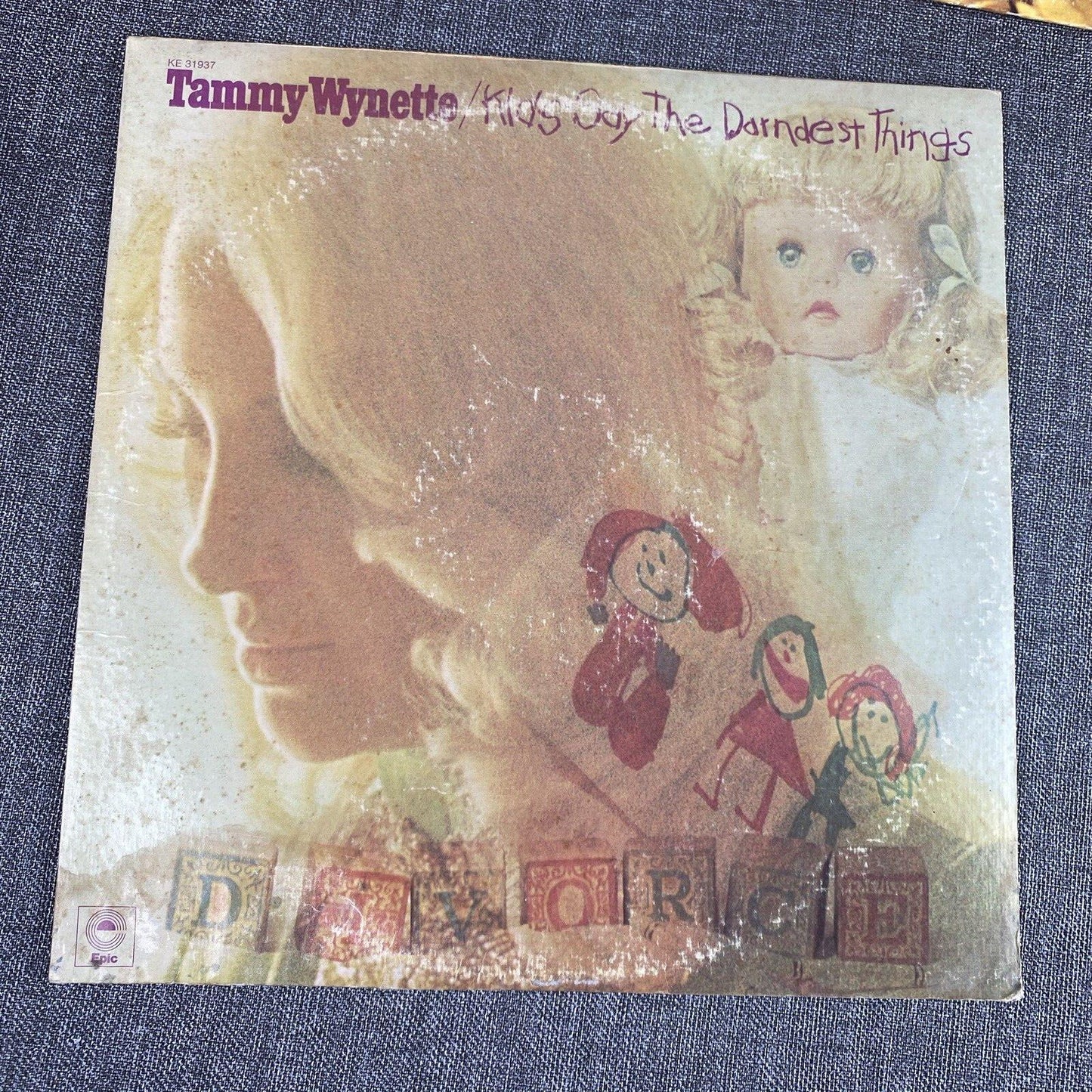 Tammy Wynette Vinyl LOT of 9 Records ... Outside Warn, Vinyl Good Condition