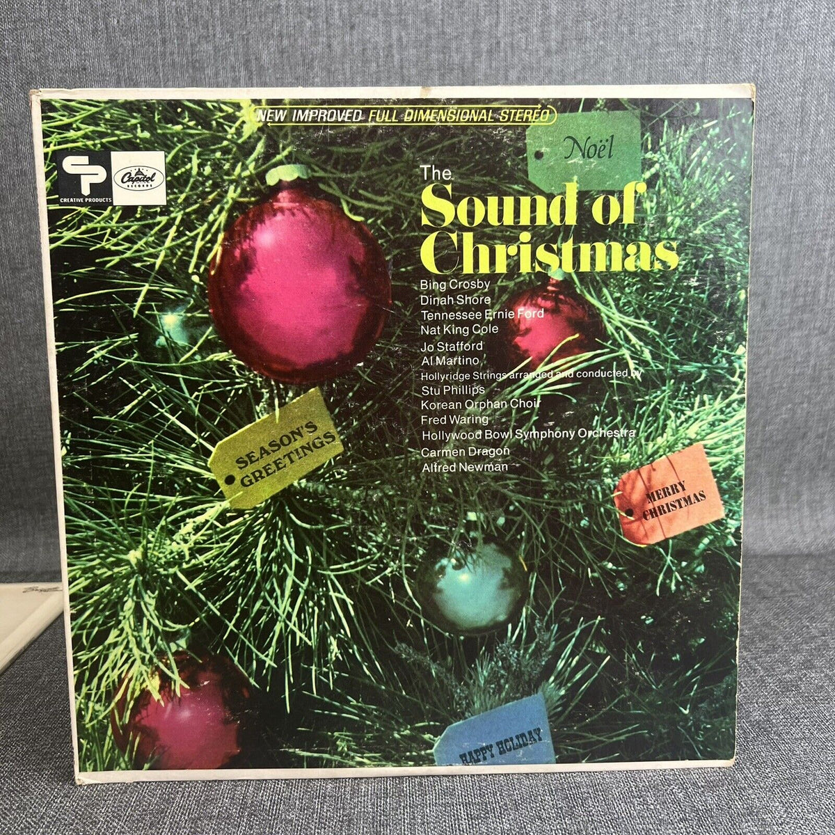 Christmas Vinyl Records Lot 4 - Chimes of Christmas, Joan Sutherland etc