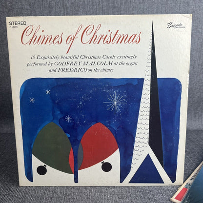 Christmas Vinyl Records Lot 4 - Chimes of Christmas, Joan Sutherland etc