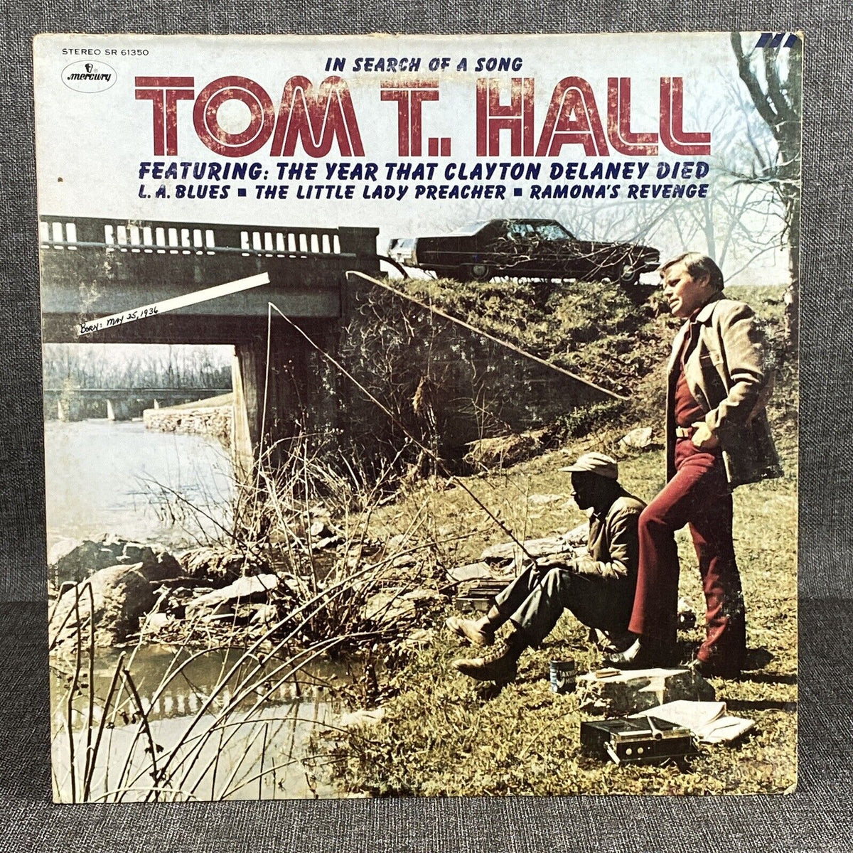 Tom T. Hall In Search of a Song Vinyl Record Vintage