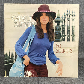 Carly Simon No Secrets - original LP Vinyl Record 1972