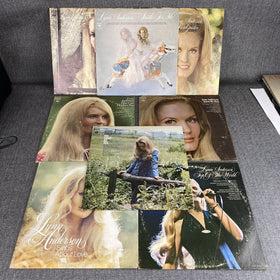 Lynn Anderson  LP Vinyl Records lot of 8 - Country BlueGrass , Western