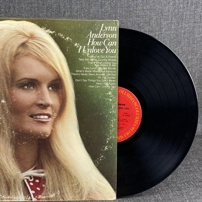 Lynn Anderson  LP Vinyl Records lot of 8 - Country BlueGrass , Western