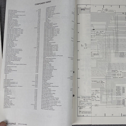 OEM 1989 Ford Tempo/Topaz Car Wiring Diagrams