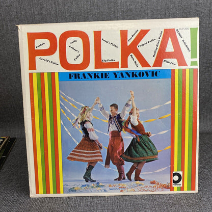 Frankie Yankovic Polka Vinyl Records lot of 7 - very good