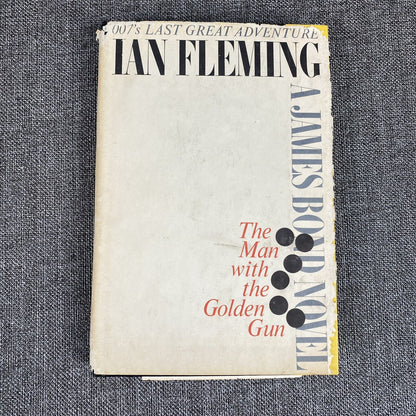 Ian Fleming - J. Bond , You Only Live Twice , The Man with the Golden Gun - 1964