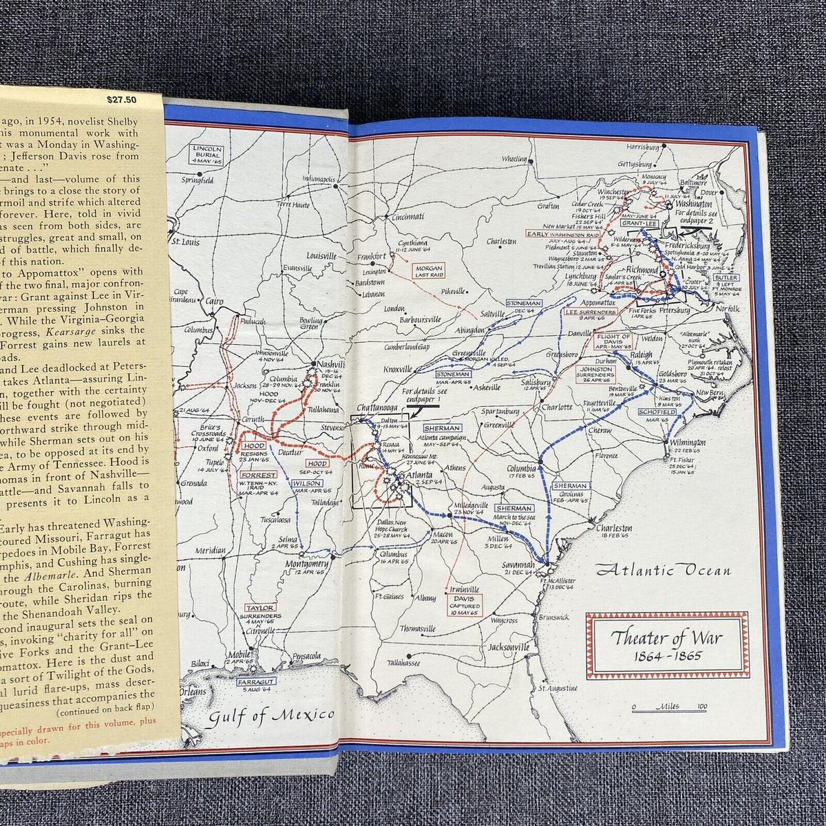 Shelby Foote: The Civil War A Narrative Red River to Appomattox 1974