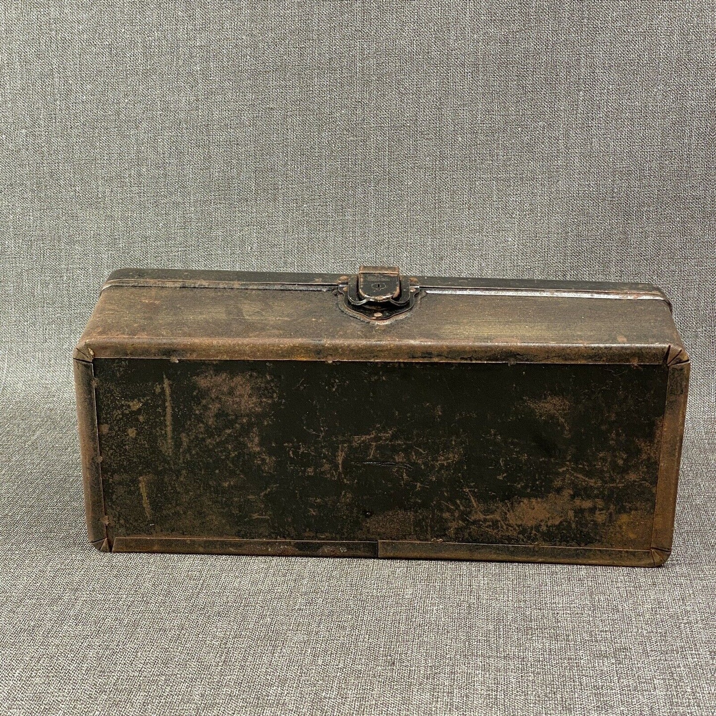 Vintage Safety Deposit Box Michigan Box Company (no key) 16" Long by 6.5" Wide