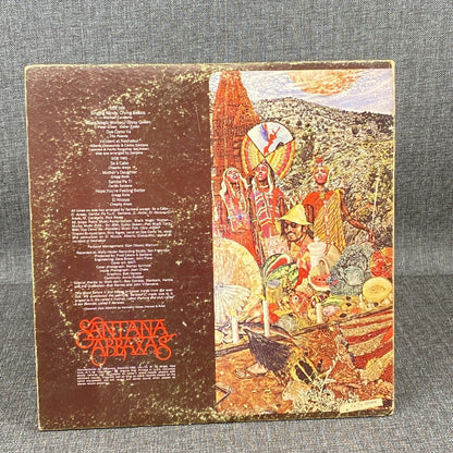 Santana Abraxas Double vinyl record by Columbia Records