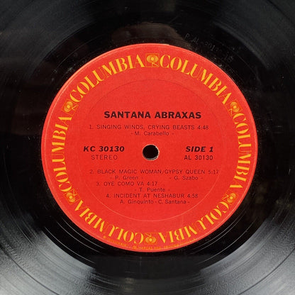 Santana Abraxas Double vinyl record by Columbia Records