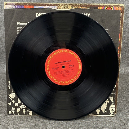 Santana Abraxas Double vinyl record by Columbia Records