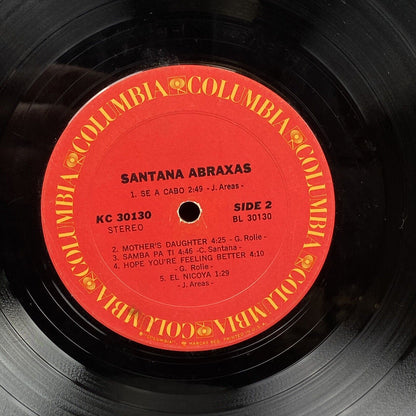 Santana Abraxas Double vinyl record by Columbia Records