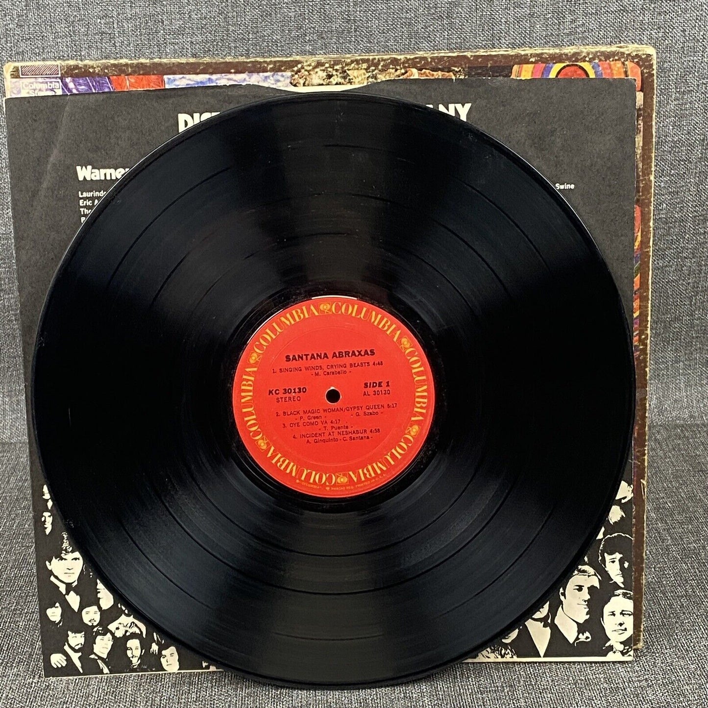 Santana Abraxas Double vinyl record by Columbia Records