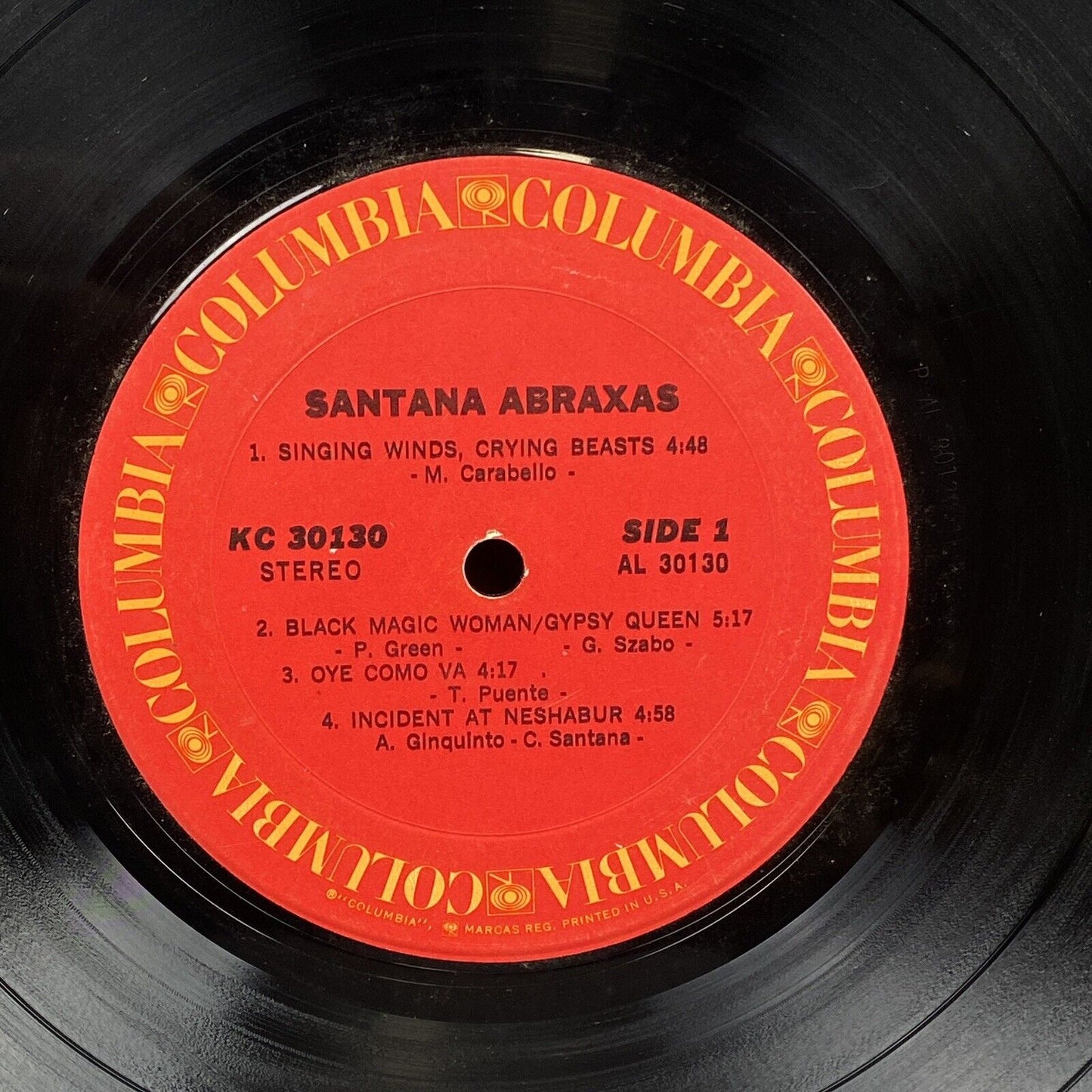 Santana Abraxas Double vinyl record by Columbia Records