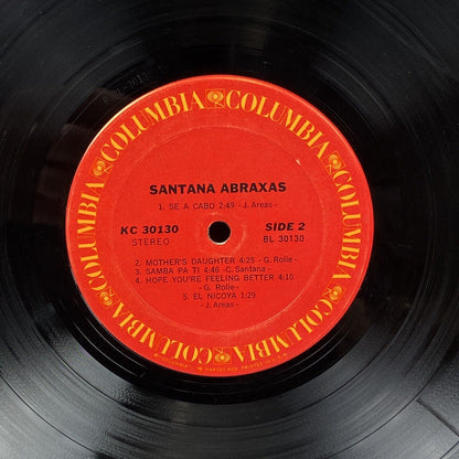 Santana Abraxas Double vinyl record by Columbia Records