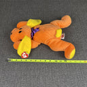 1999 Ty Pillow Pals Collection 🐶 WOOF the Dog Orange/Yellow