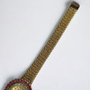 Vintage Rare DEAUVILLE Ladies Watch, 20 Diamond 30 Rubies Dress ITALY Working