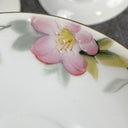 Lot of 9: Noritake China Azalea  Hand Painted Saucers