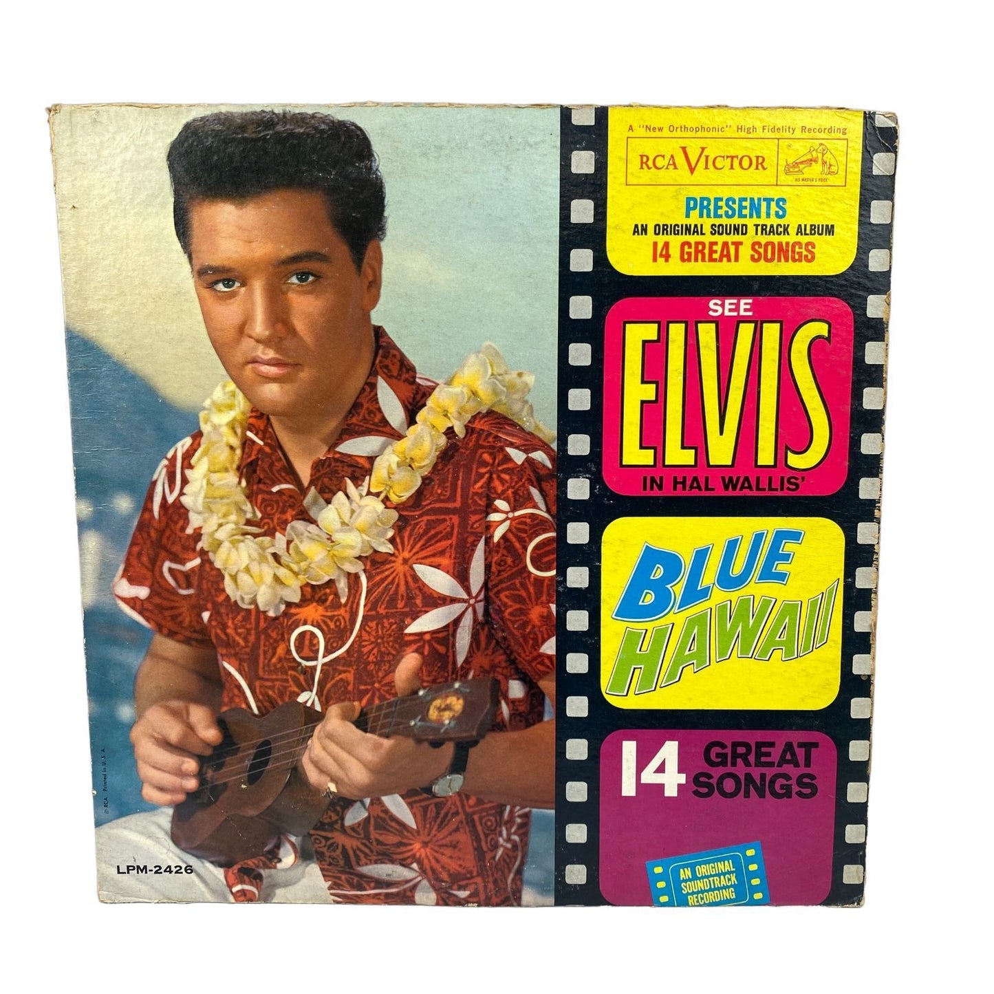 Elvis Blue Hawaii Vinyl Record