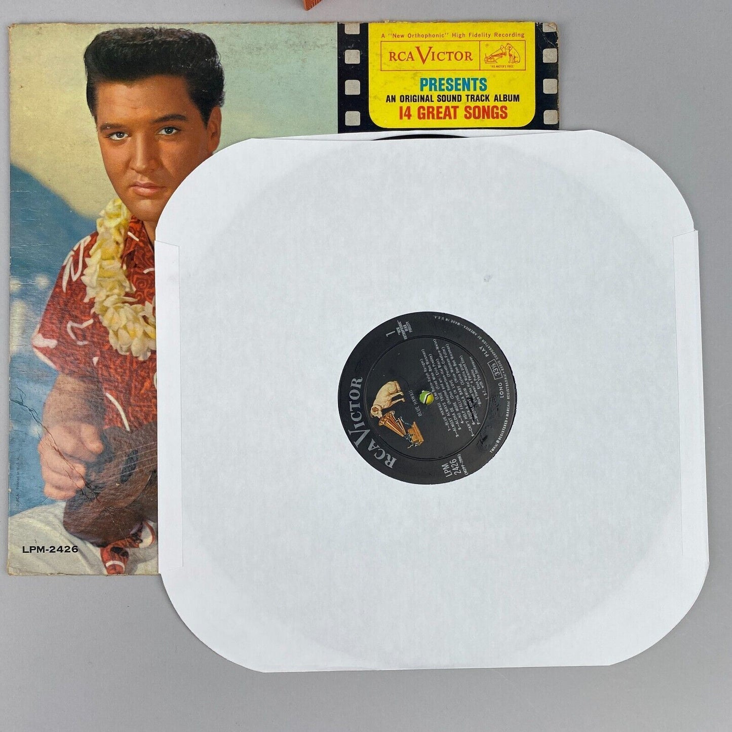 Elvis Blue Hawaii Vinyl Record