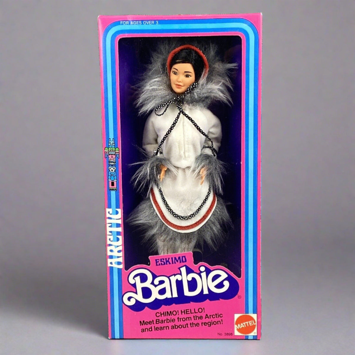 Vintage #3898 Arctic Eskimo Barbie by Mattel 1981 Original SEALED