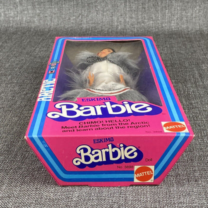 Vintage #3898 Arctic Eskimo Barbie by Mattel 1981 Original SEALED